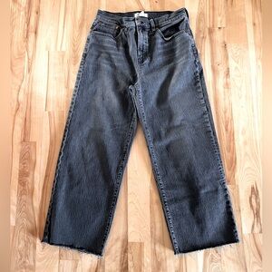 The Perfect Vintage Wide-Leg Crop Jean